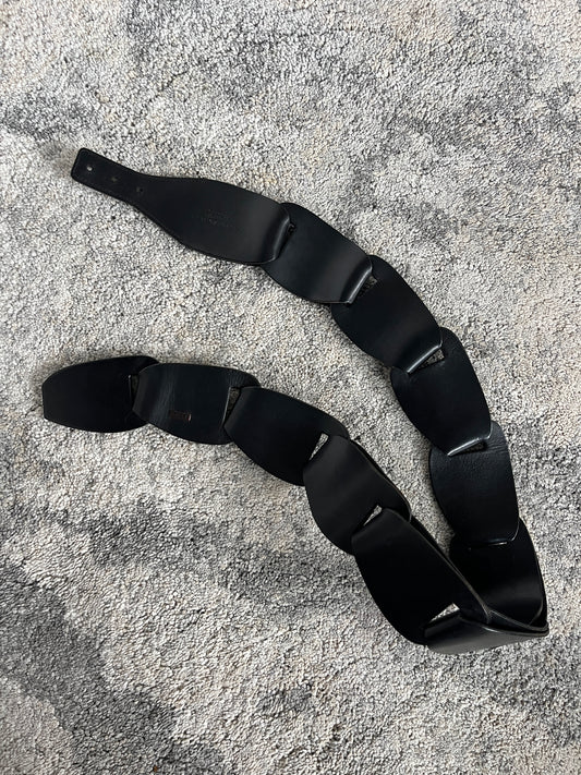 Gucci SS1997 leather belt chain