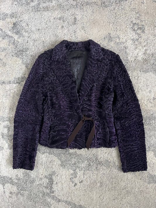 Prada FW2000 astrakan fur jacket