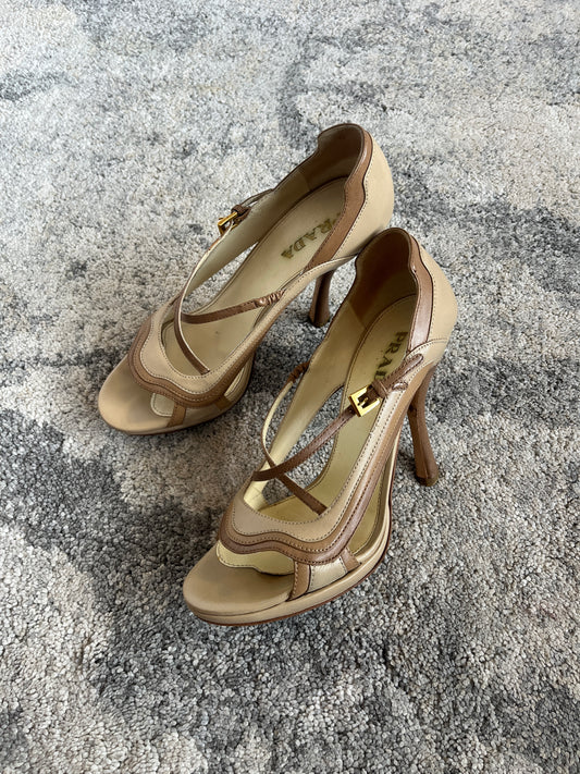 Prada SS2008 fairy leather heels