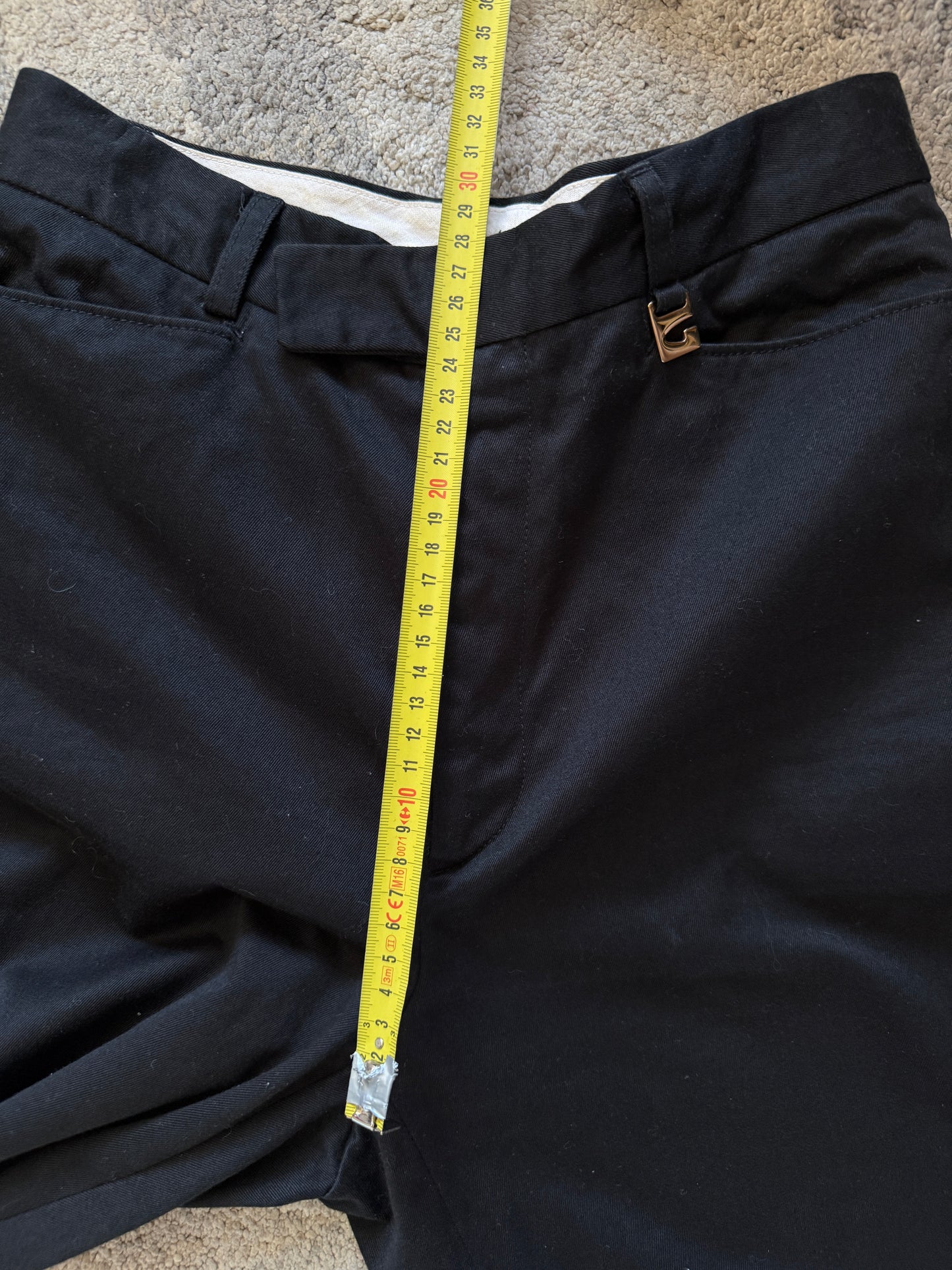 Gucci 1997 cotton flared pants by Tom Ford
