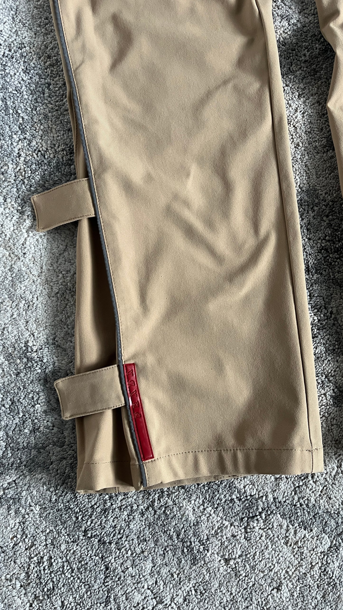 Prada SS1999 nylon velcro pants