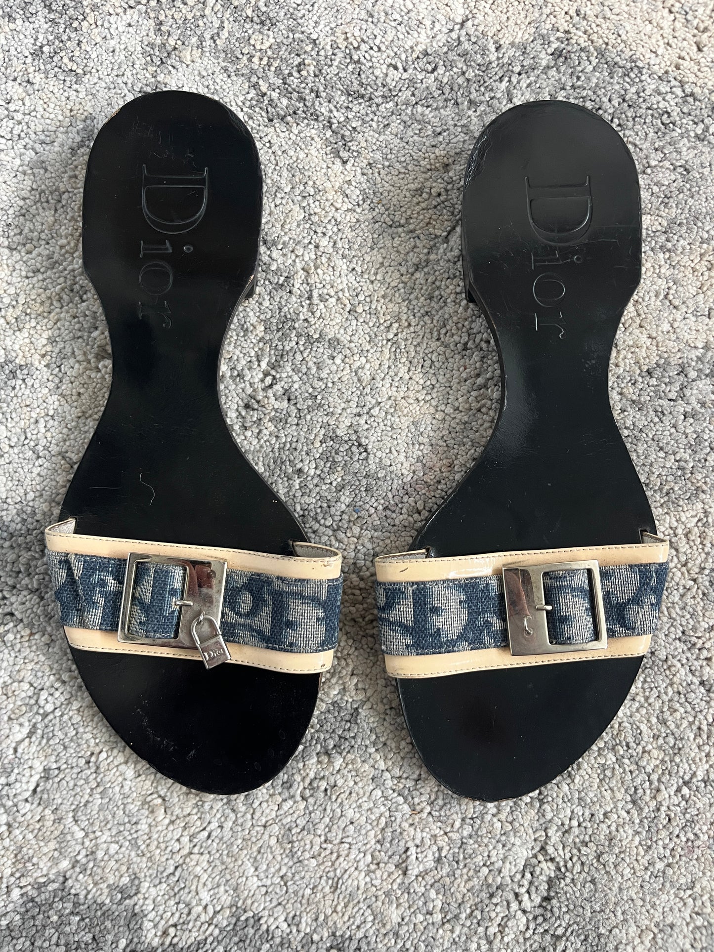 Dior 2000’s monogram sandals