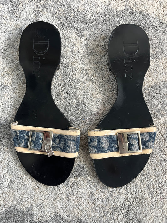 Dior 2000’s monogram sandals