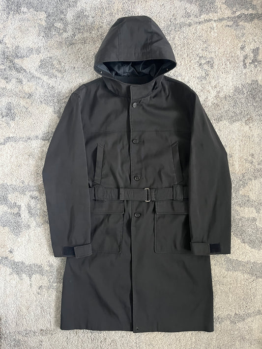 Prada FW1999 heavy nylon long coat