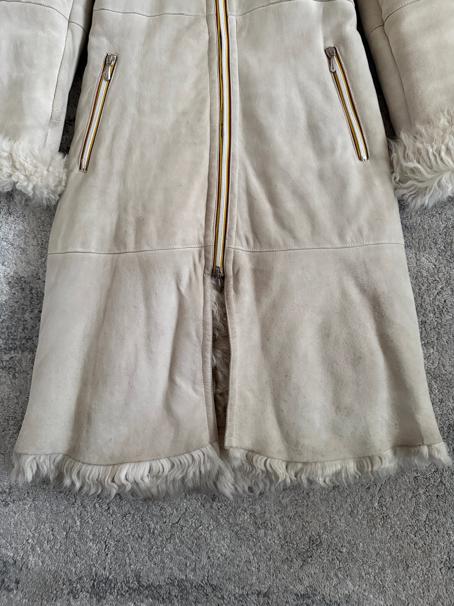 Miu Miu 2000 fur long coat