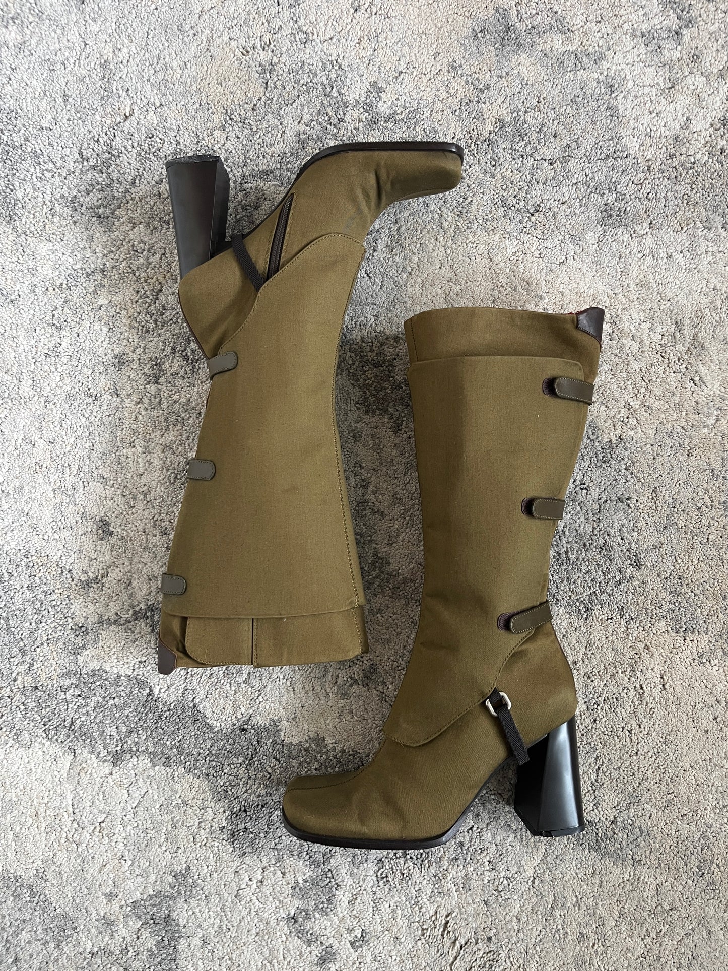 Prada FW1999 convertible pockets boots