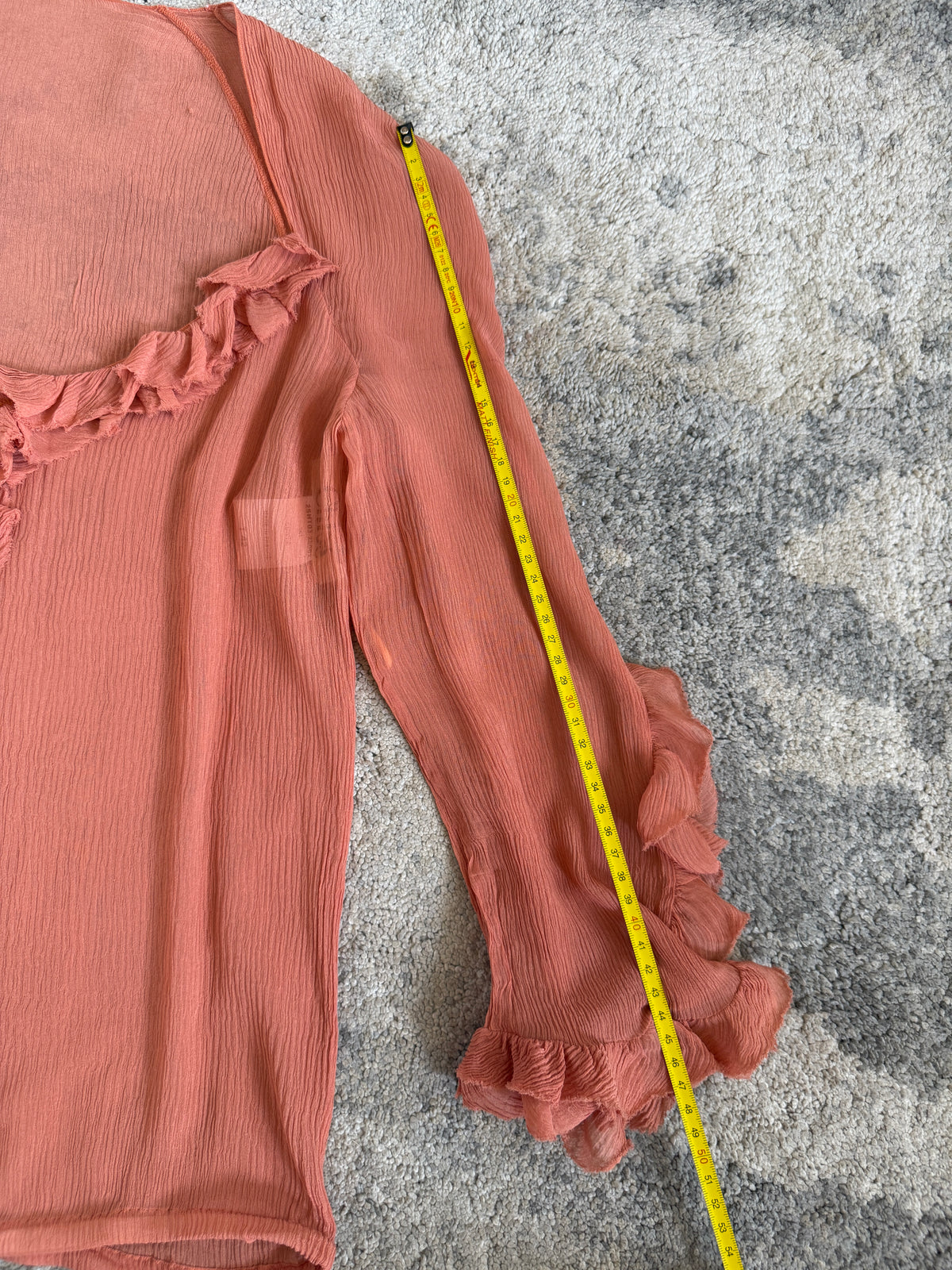 Chloé SS2002 silk blouse by Phoebe Philo
