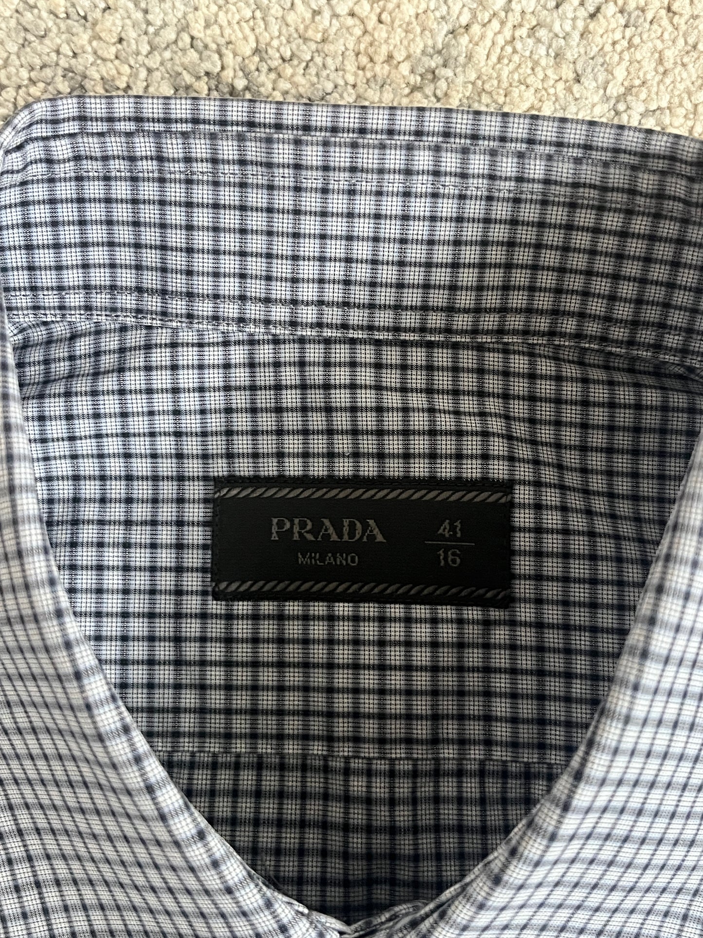Prada 2009 cotton pocket shirt