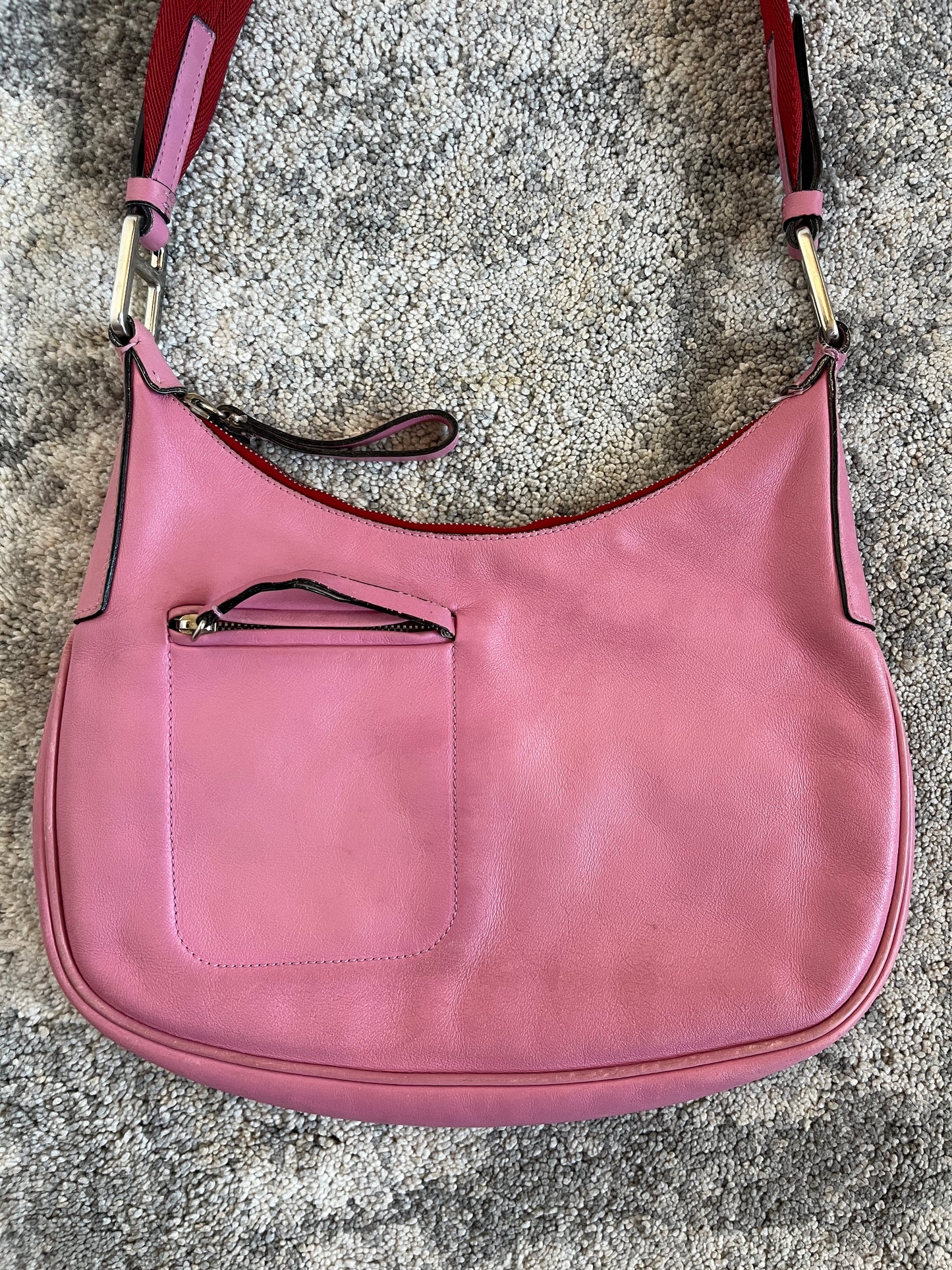 Prada FW1999 leather multi pockets bag