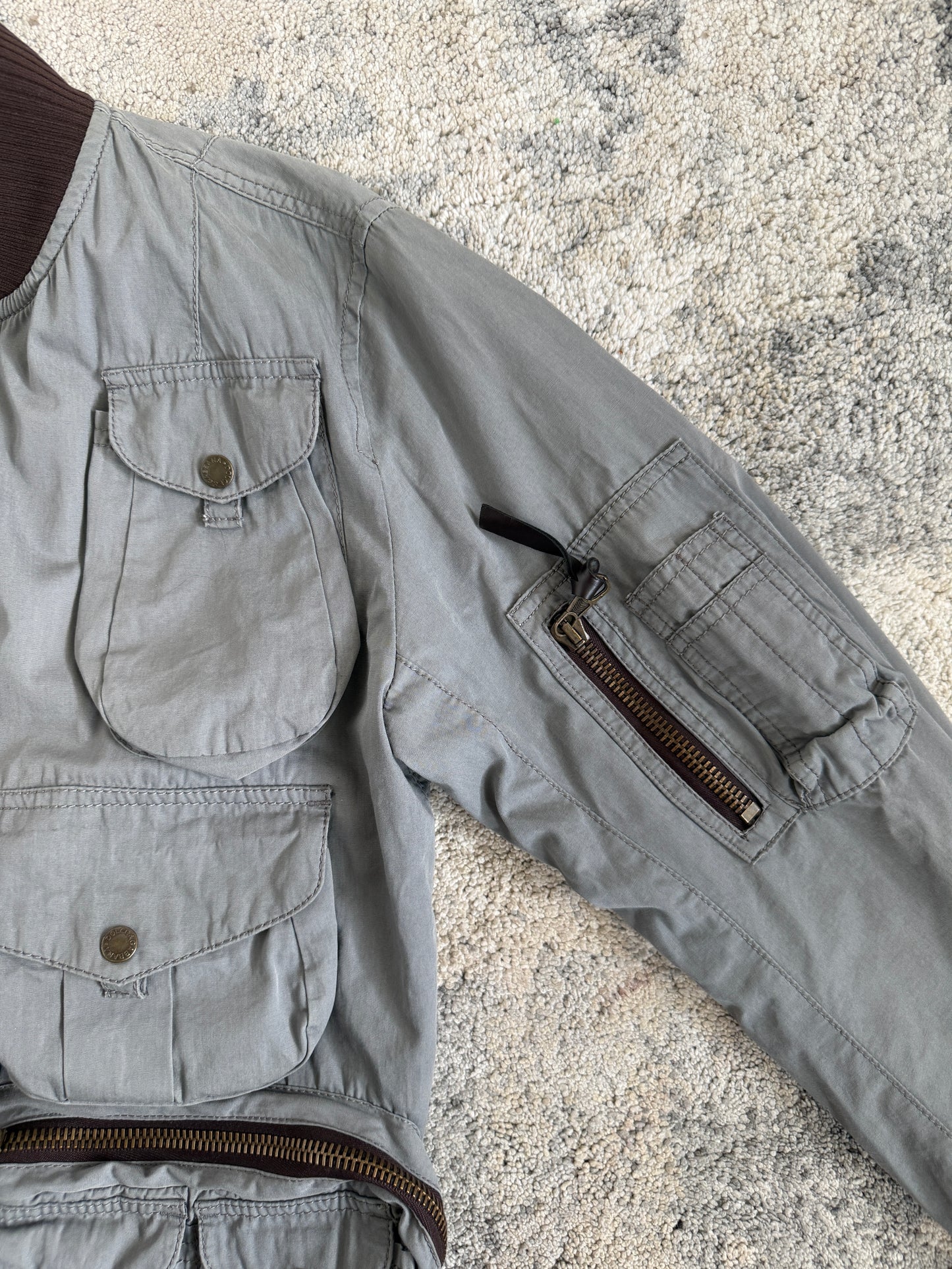D&G SS2003 hunting cotton jacket