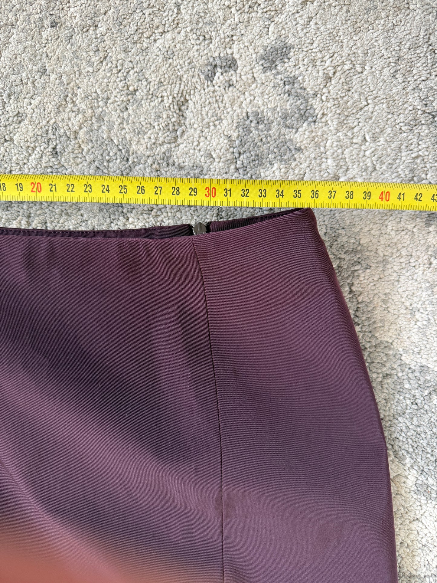 Prada FW2000 nylon skirt