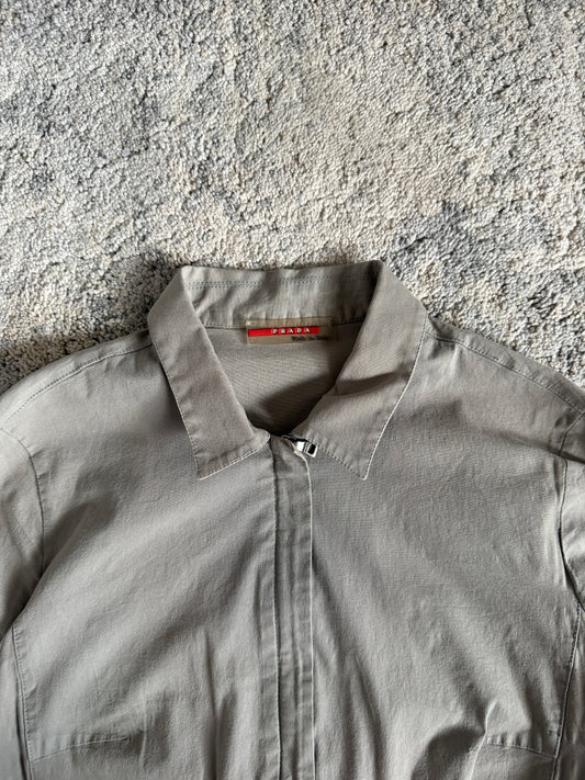 Prada 2000’s cotton zip shirt