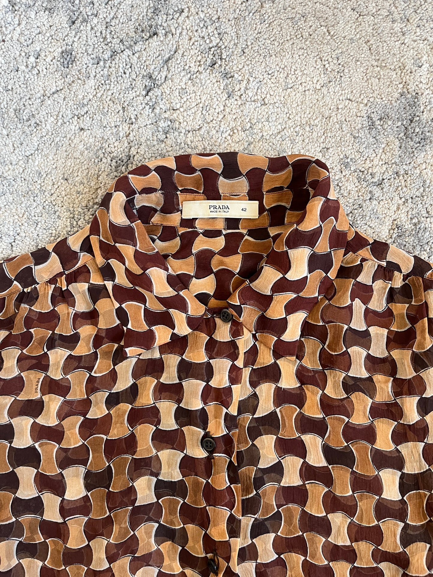 Prada 2000’s silk shirt