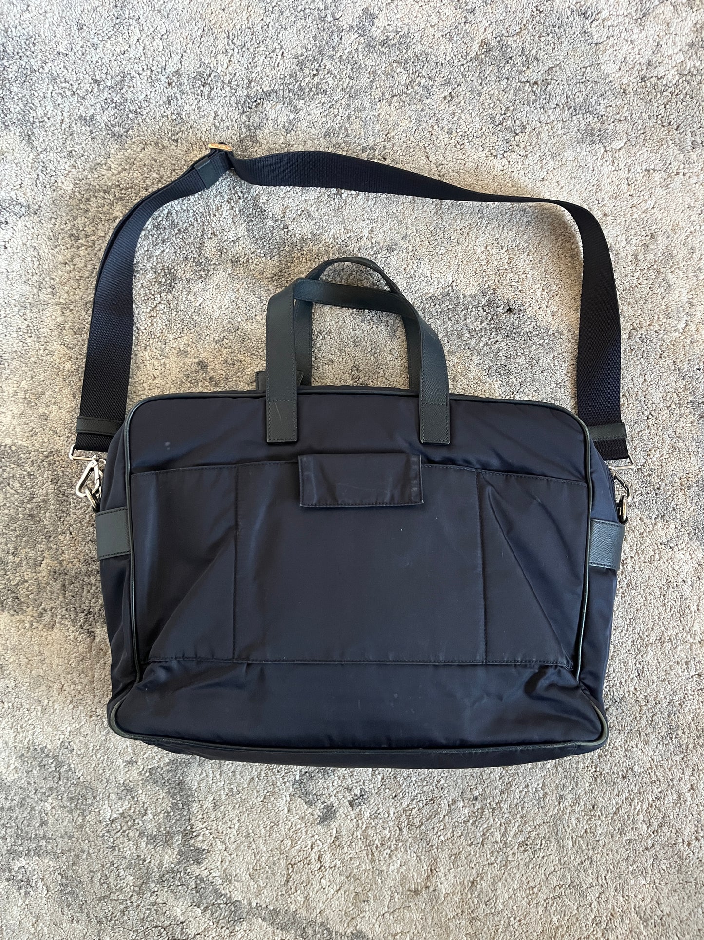 Prada 2010’s nylon briefcase bag