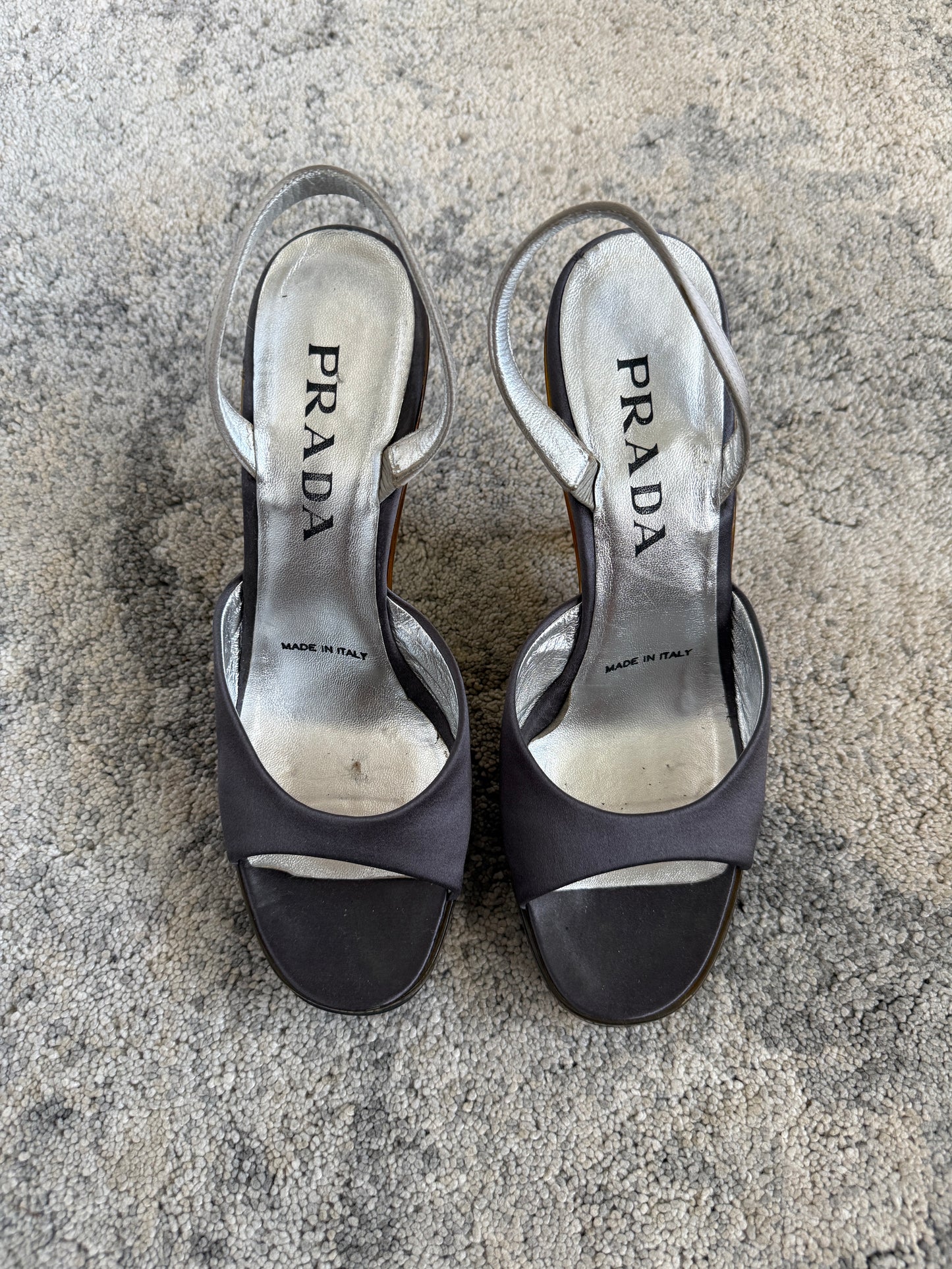 Prada SS1998 glass heels