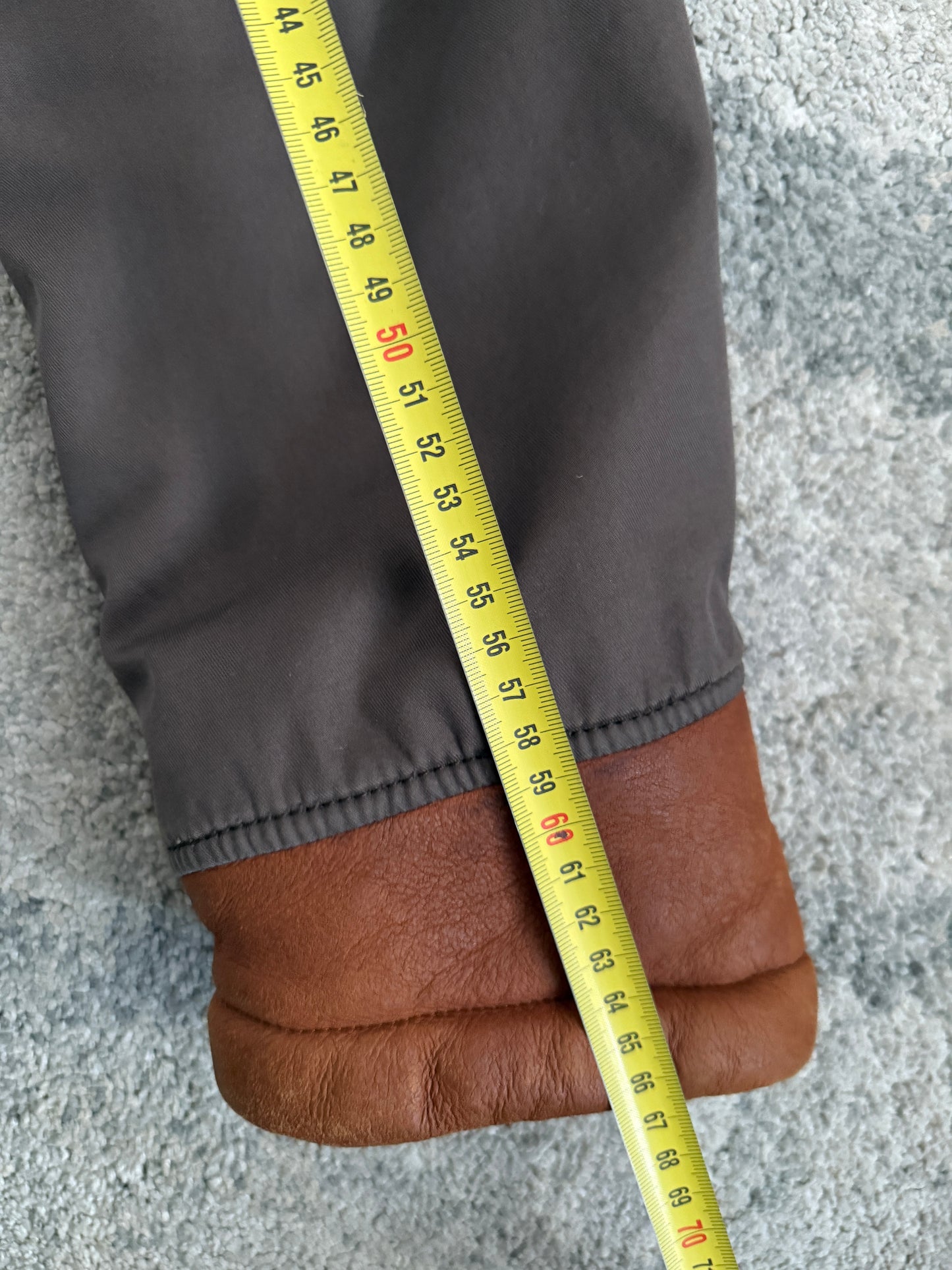 Maison Margiela FW2007 shearling & cotton perfecto