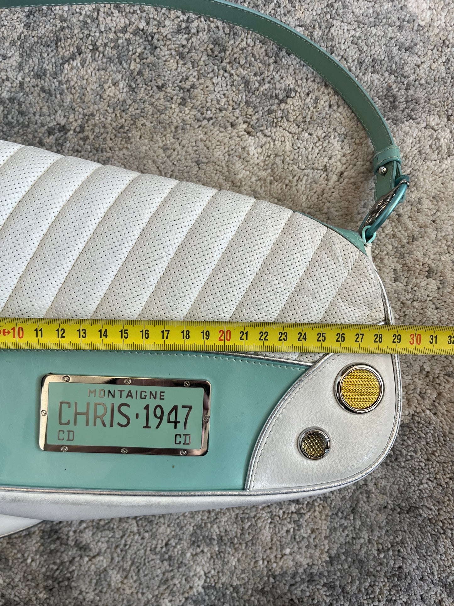 Christian Dior SS2001 Cadillac leather bag