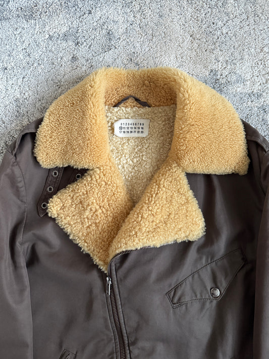Maison Margiela FW2007 shearling & cotton perfecto