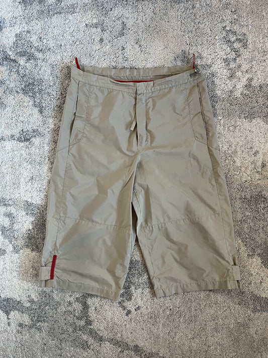 Prada 2000’s nylon 3/4 pants