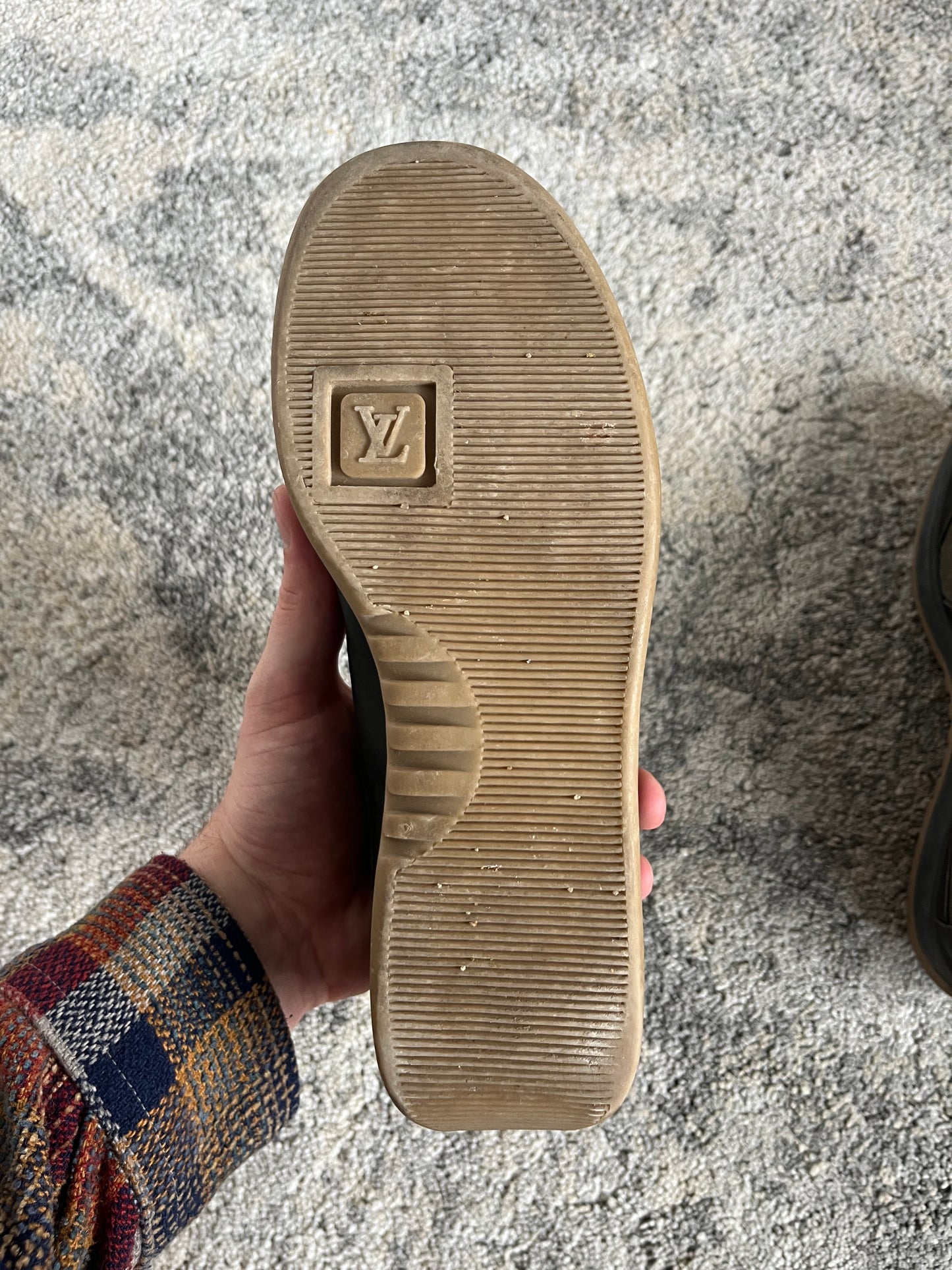 Louis Vuitton 2000’s monogram leather & canvas shoes