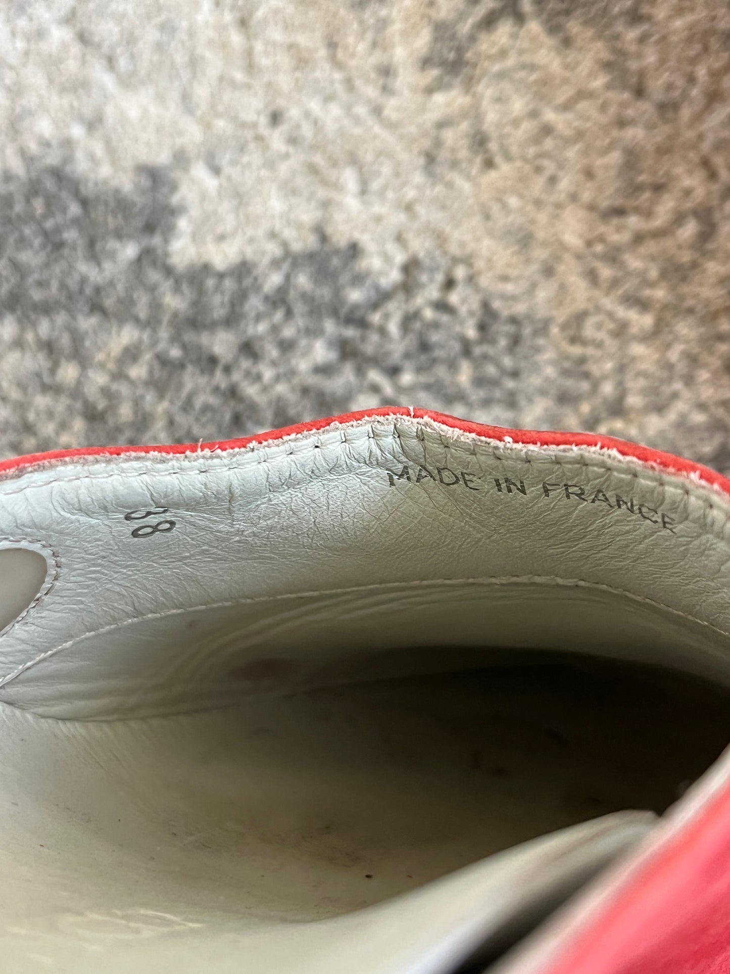 Louis Vuitton cup 2000 leather mules