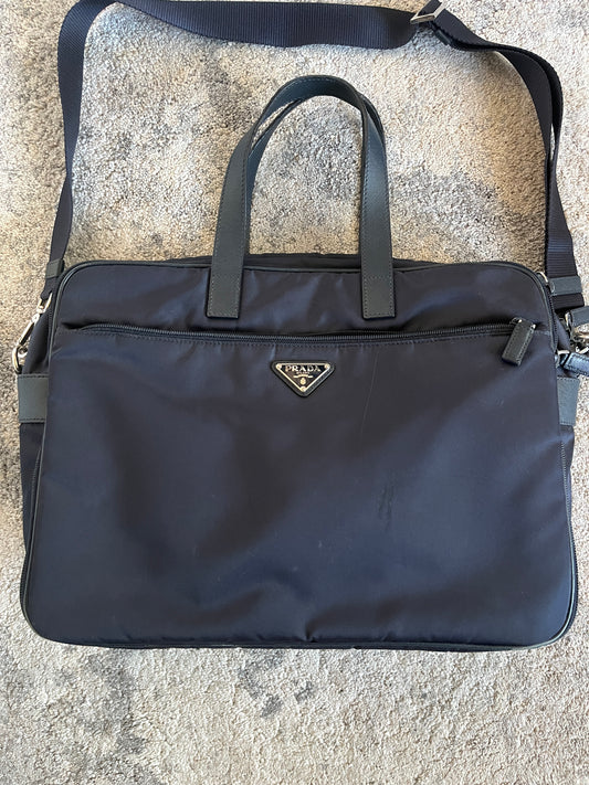 Prada 2010’s nylon briefcase bag