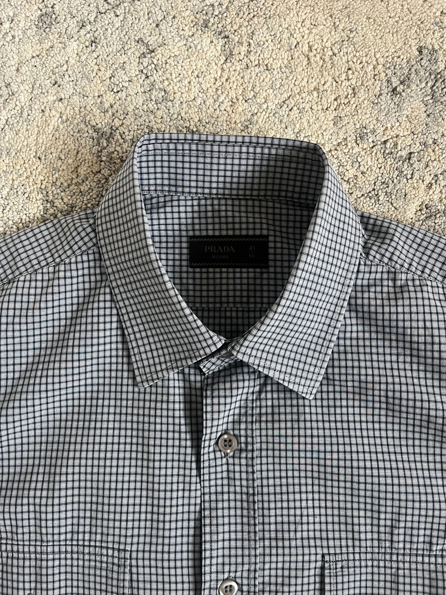 Prada 2009 cotton pocket shirt