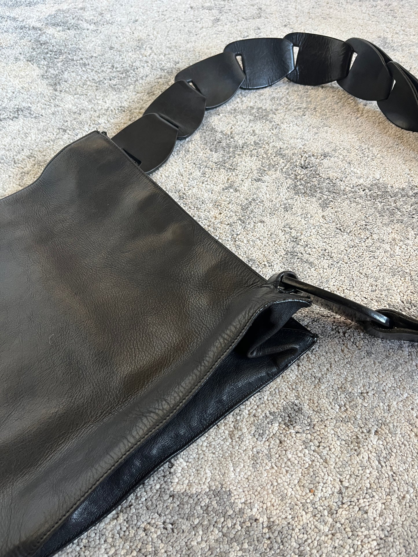 Gucci SS1997 leather shoulder bag