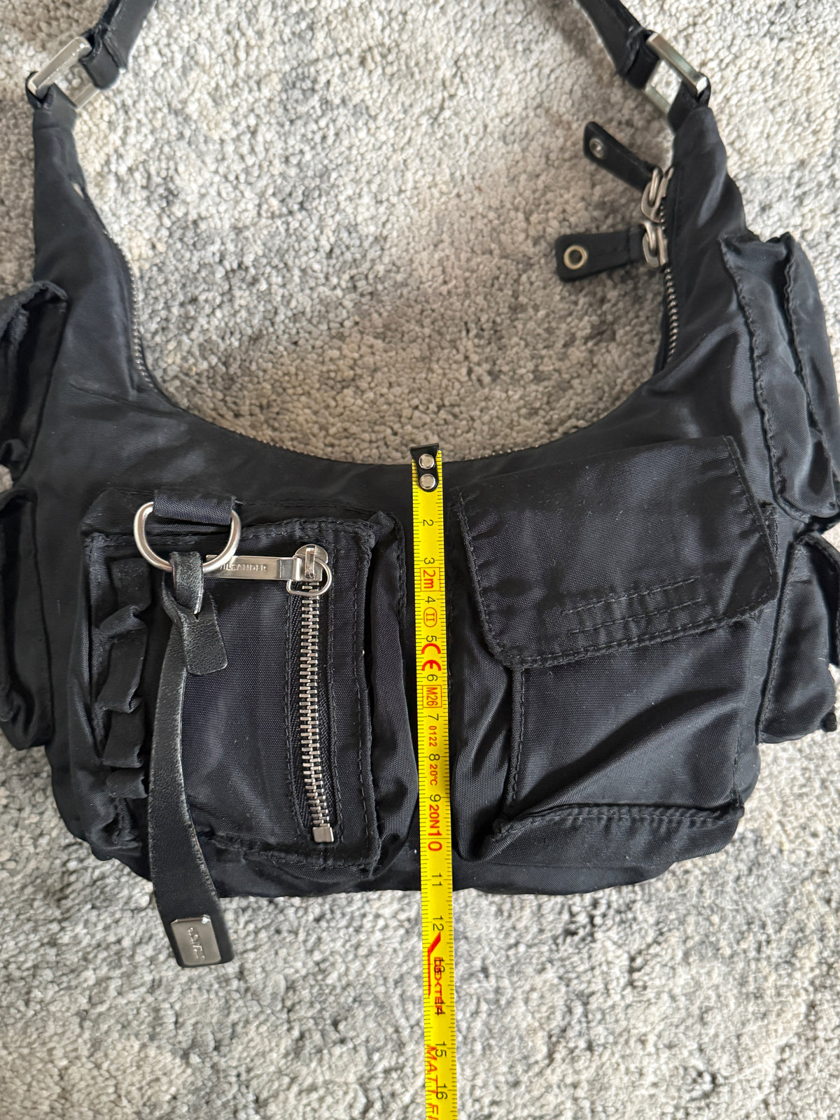 Jil Sander 2003 multipocket nylon mini bag