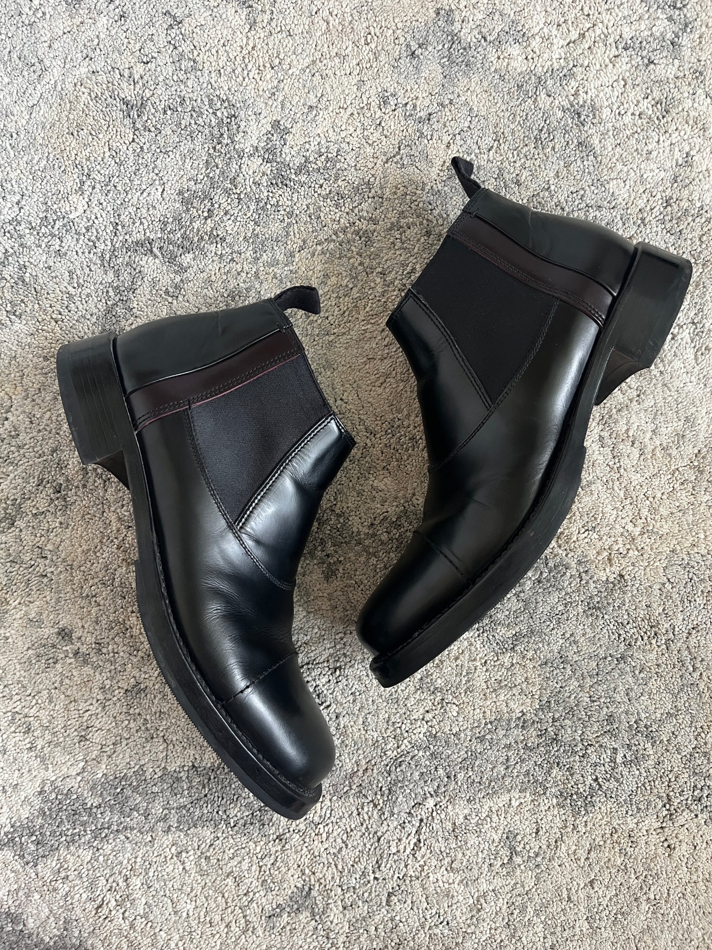 Miu Miu SS2001 leather Chelsea boots