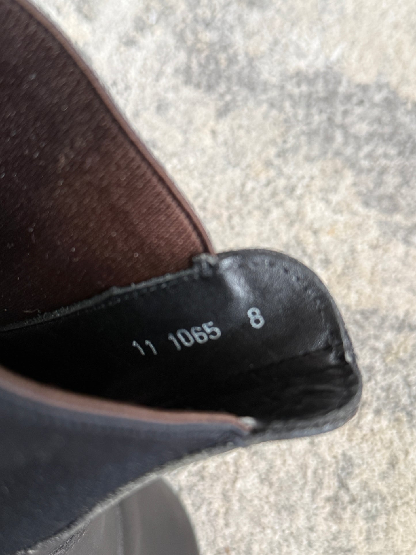 Prada FW1999 chelsea boots vibram soles