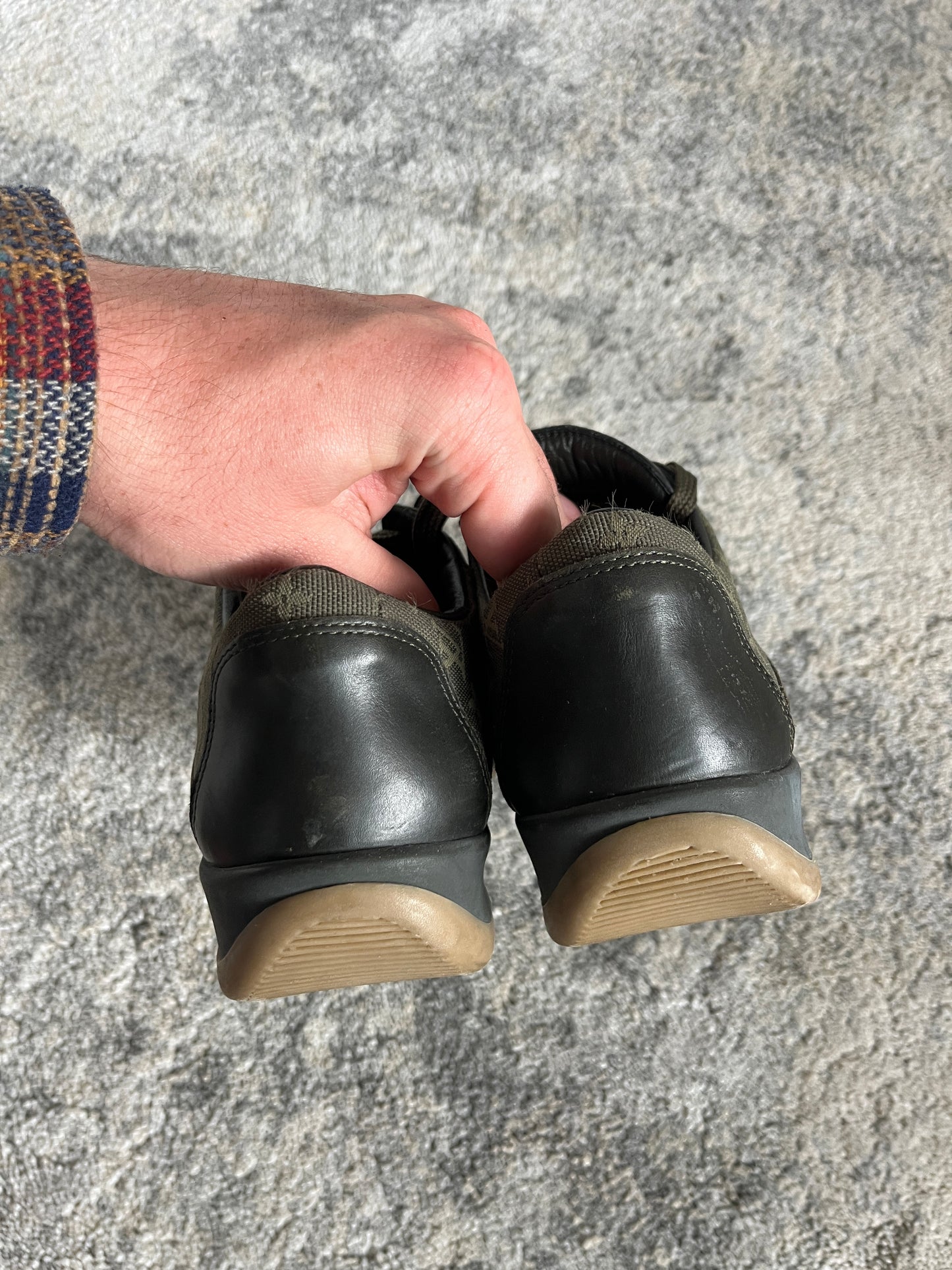 Louis Vuitton 2000’s monogram leather & canvas shoes