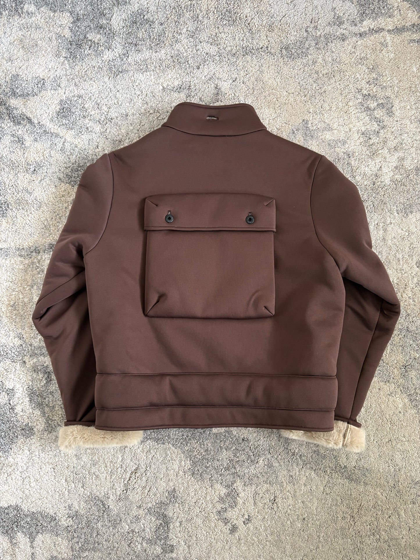 Miu Miu FW1999 jacket with faux fur liner