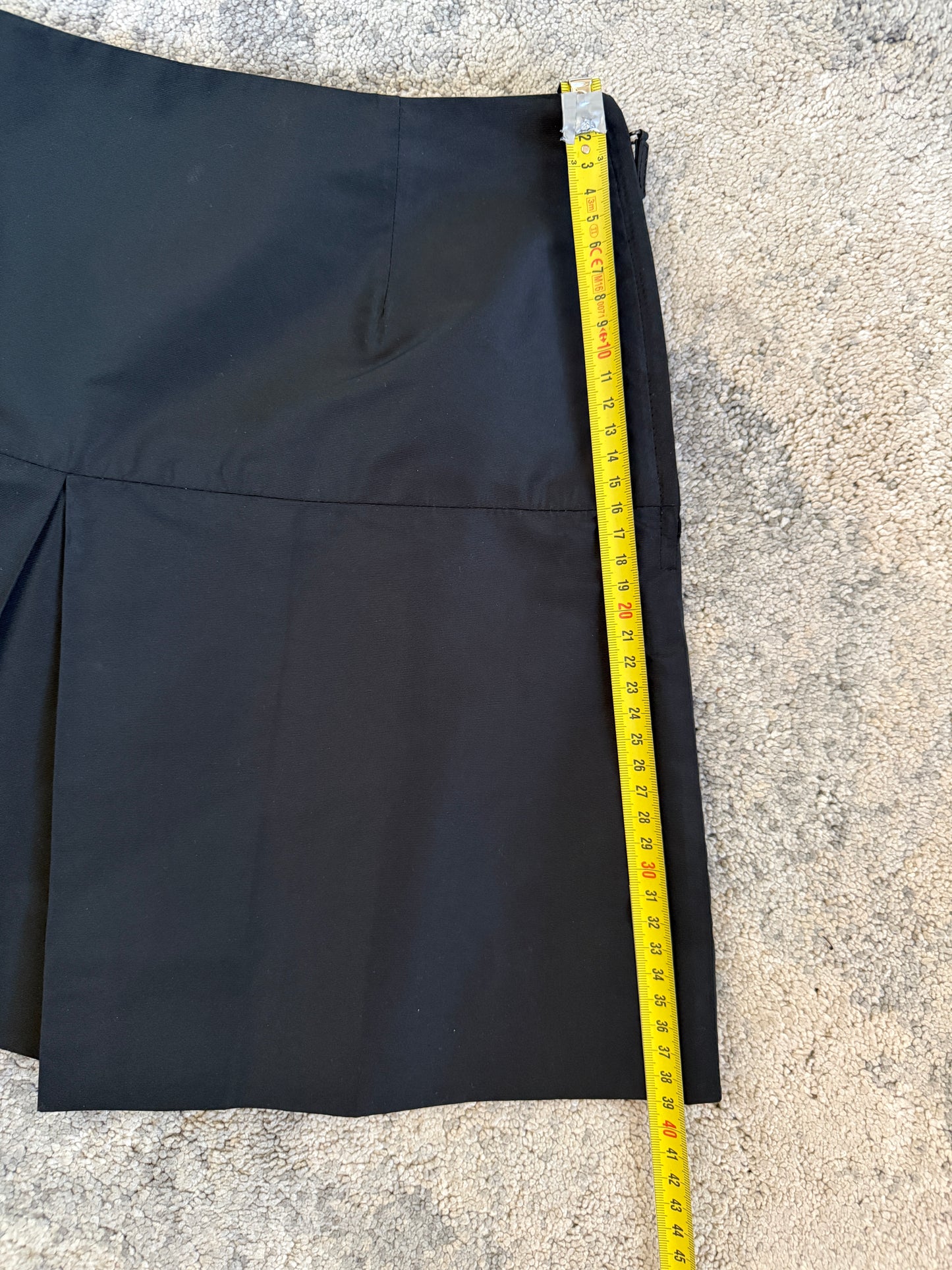 Miu Miu 2000’s acetate & silk mini skirt