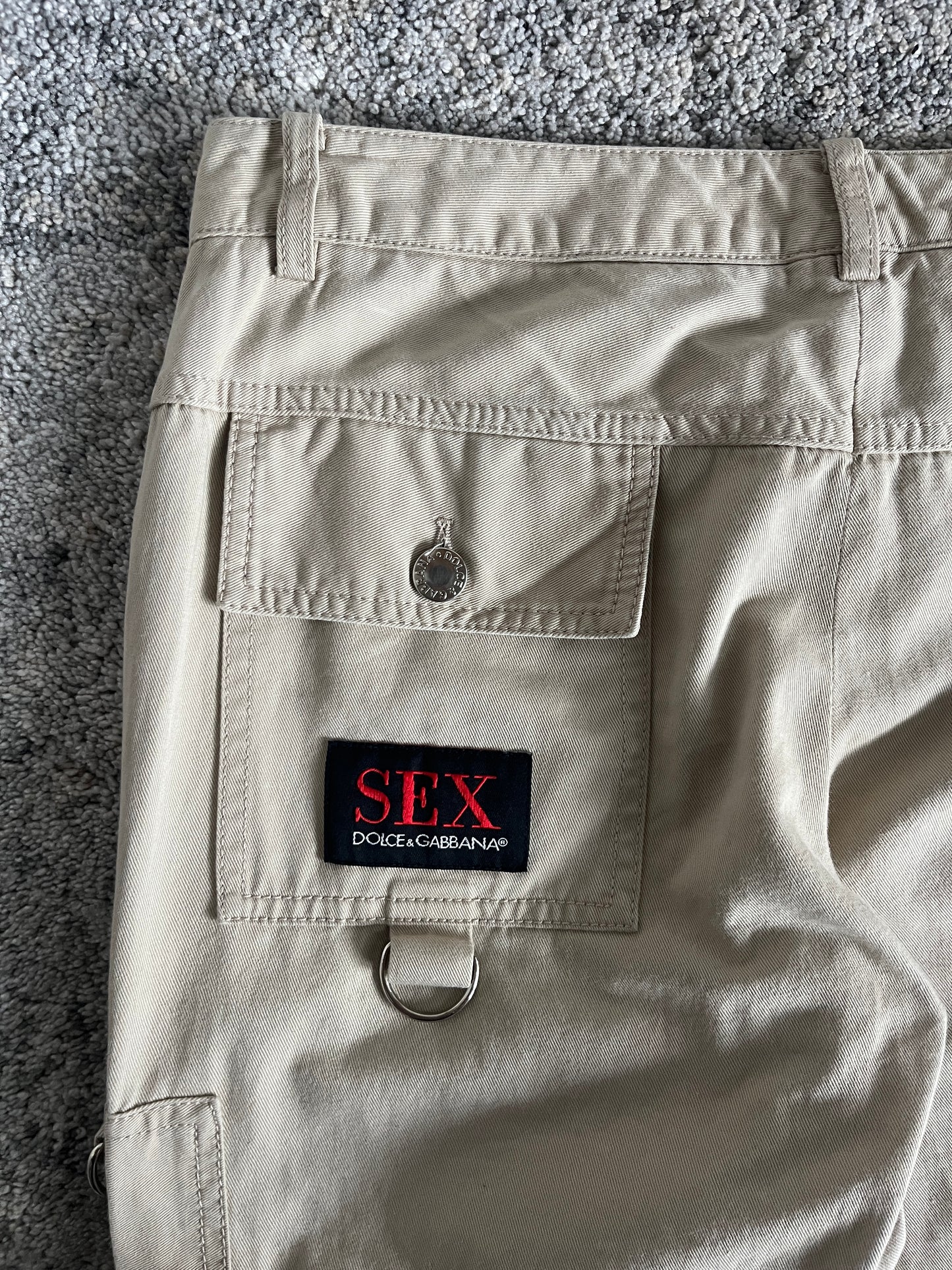Dolce & Gabbana SS2003 SEX bondage pants