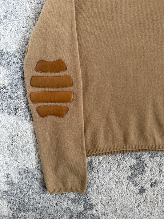 Prada FW1999 elbows pads cashmere turtleneck