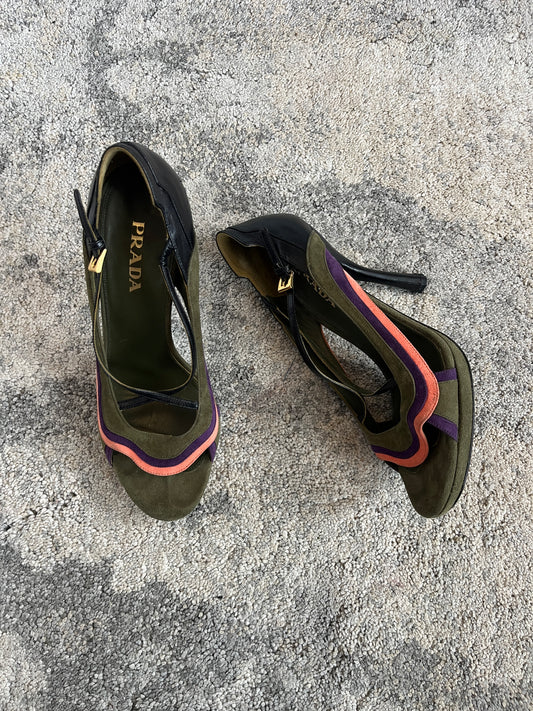 Prada SS2008 fairy leather heels