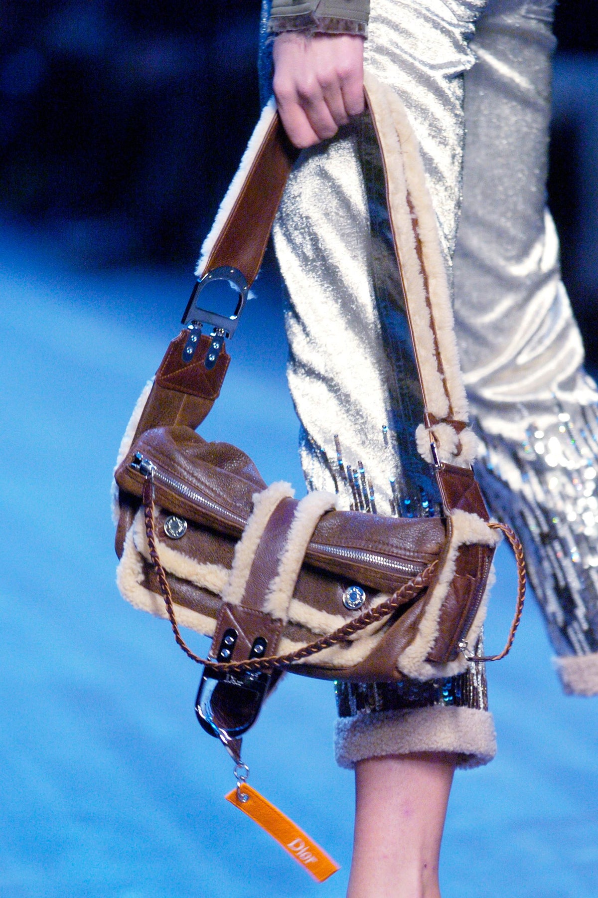 Dior FW2005 Remove before flight monogram bag