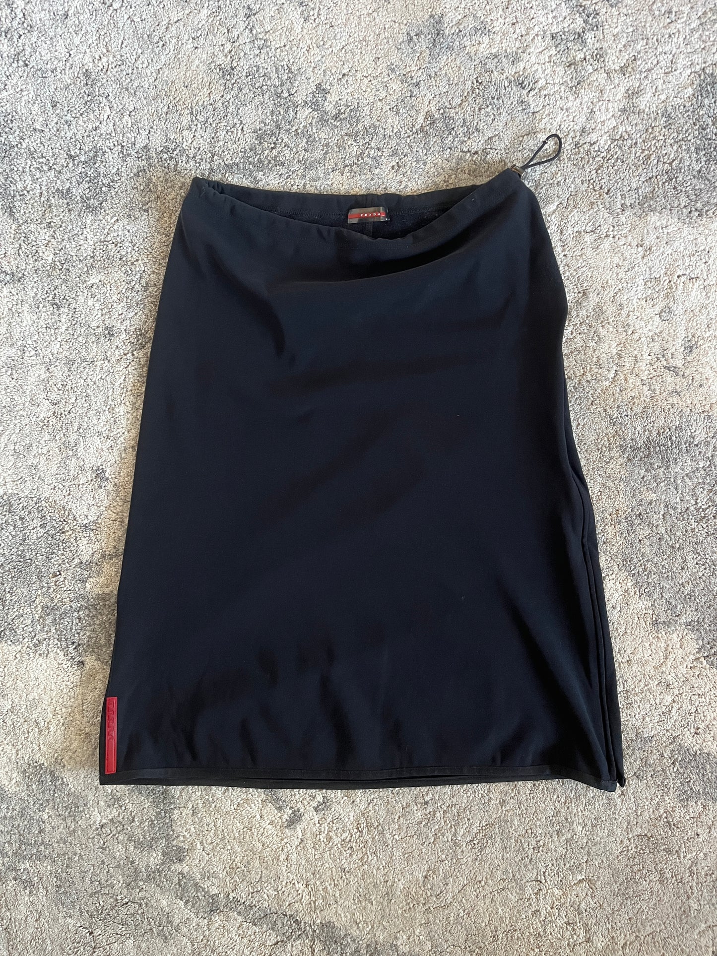 Prada 1999 nylon skirt