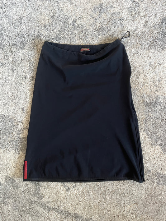 Prada 1999 nylon skirt