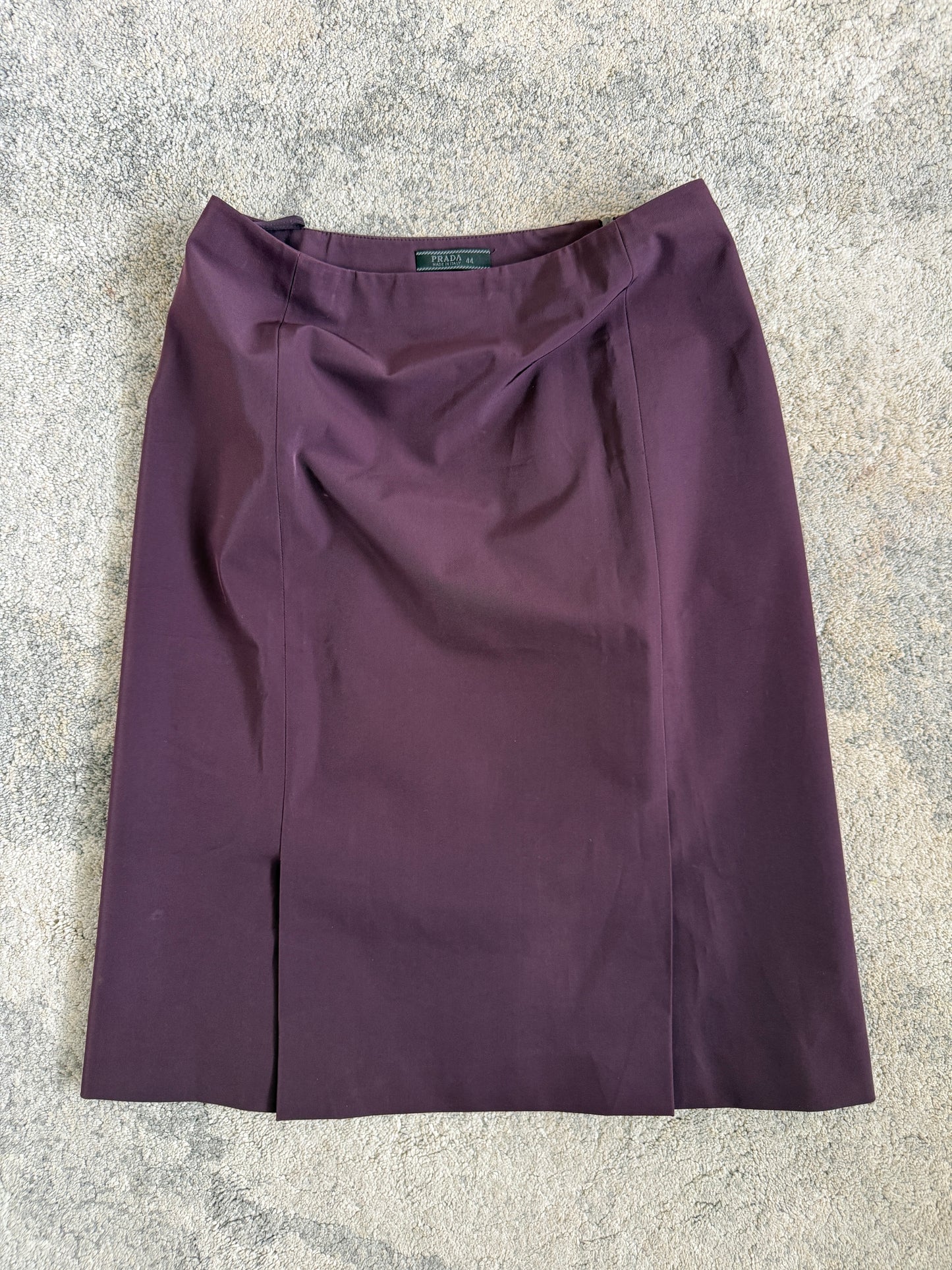 Prada FW2000 nylon skirt