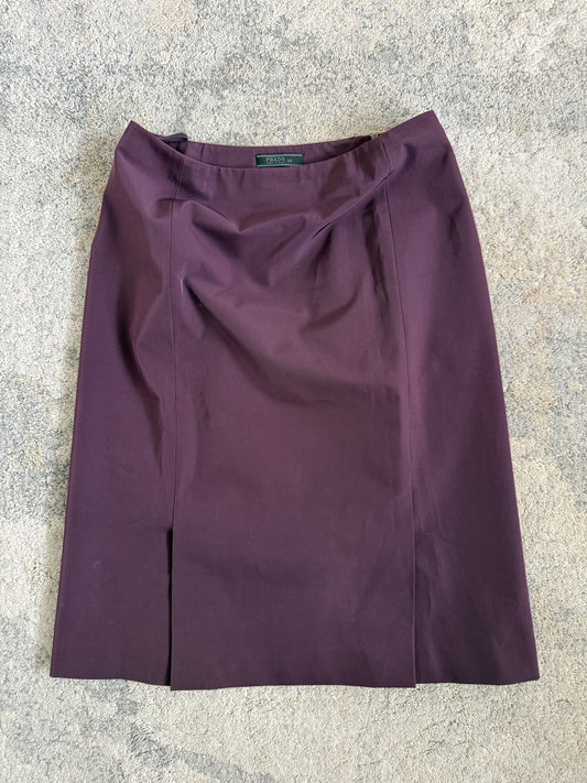 Prada FW2000 nylon skirt