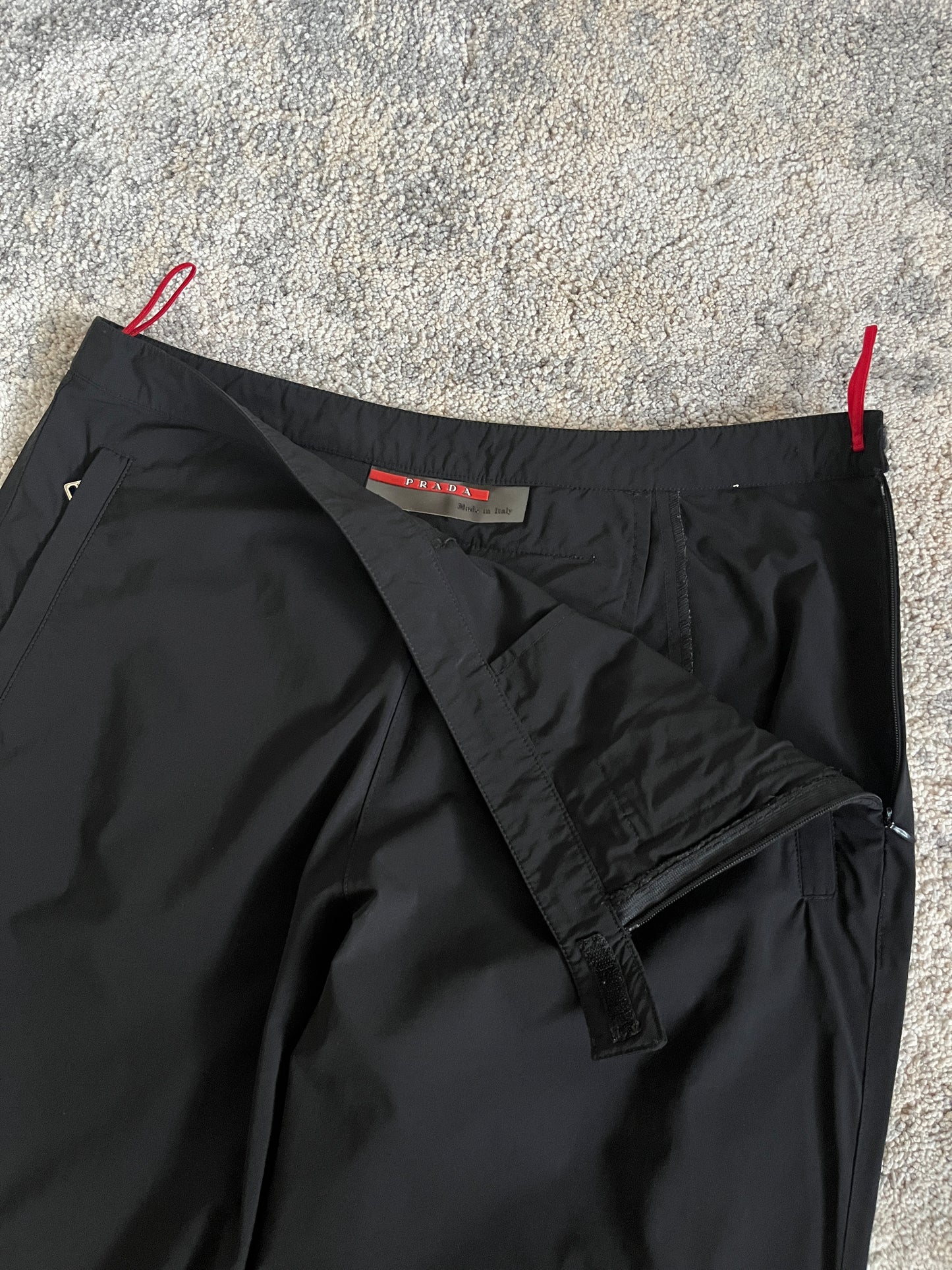 Prada 1999 nylon pants