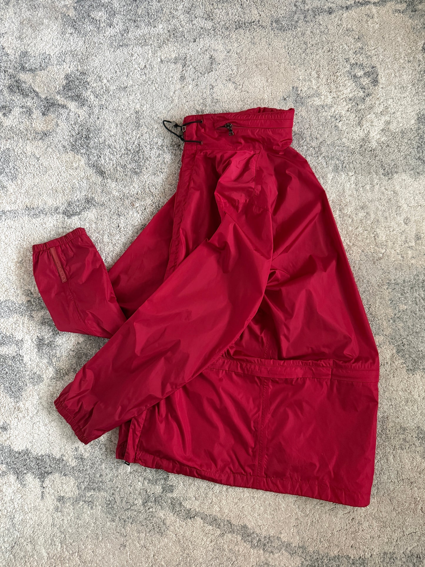 Prada 2000 nylon convertible jacket