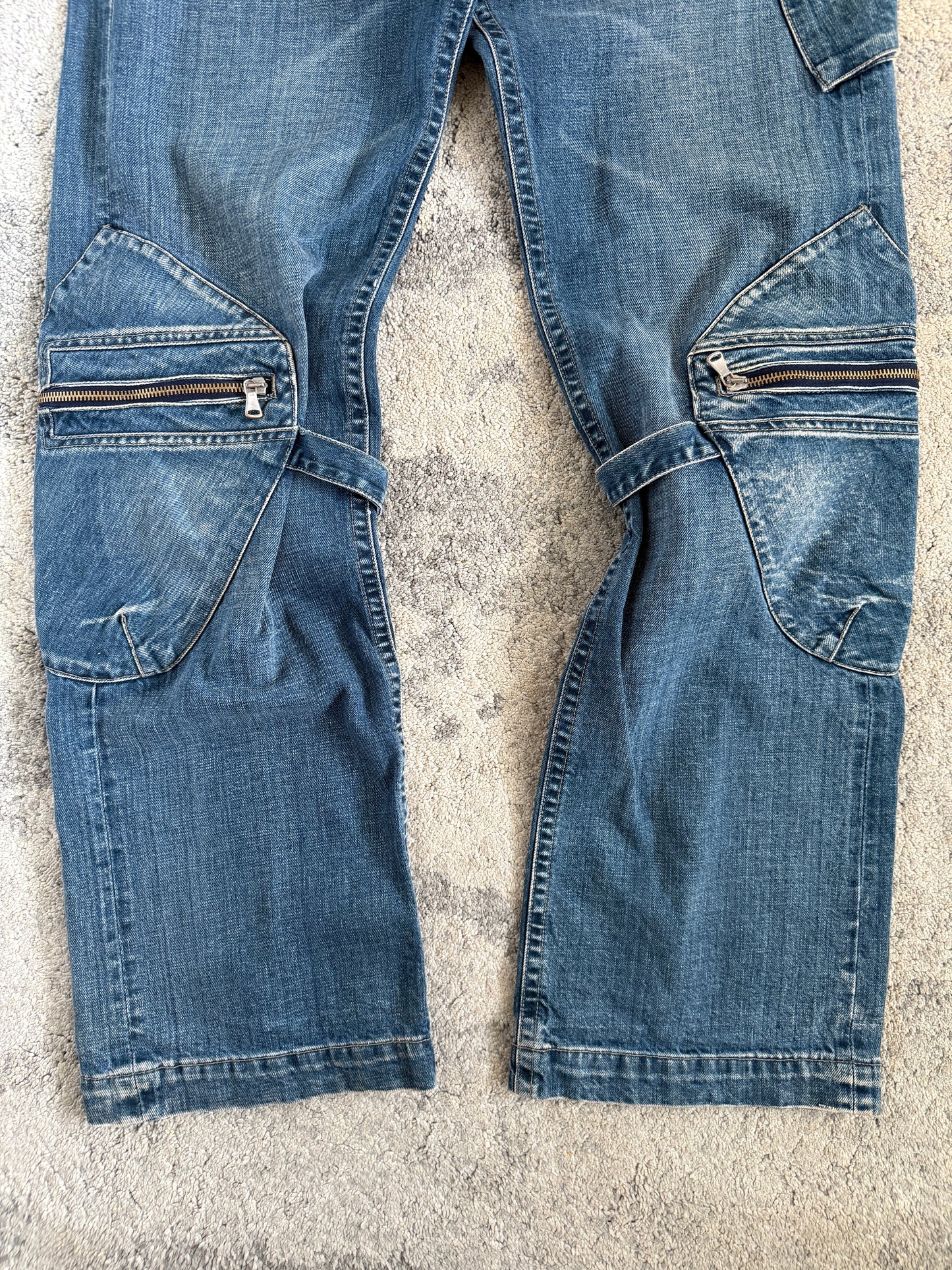 Armani jeans 2000’s bondage jeans
