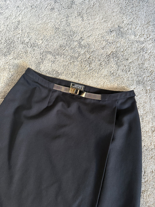 Gianni Versace FW1998 metal belt skirt