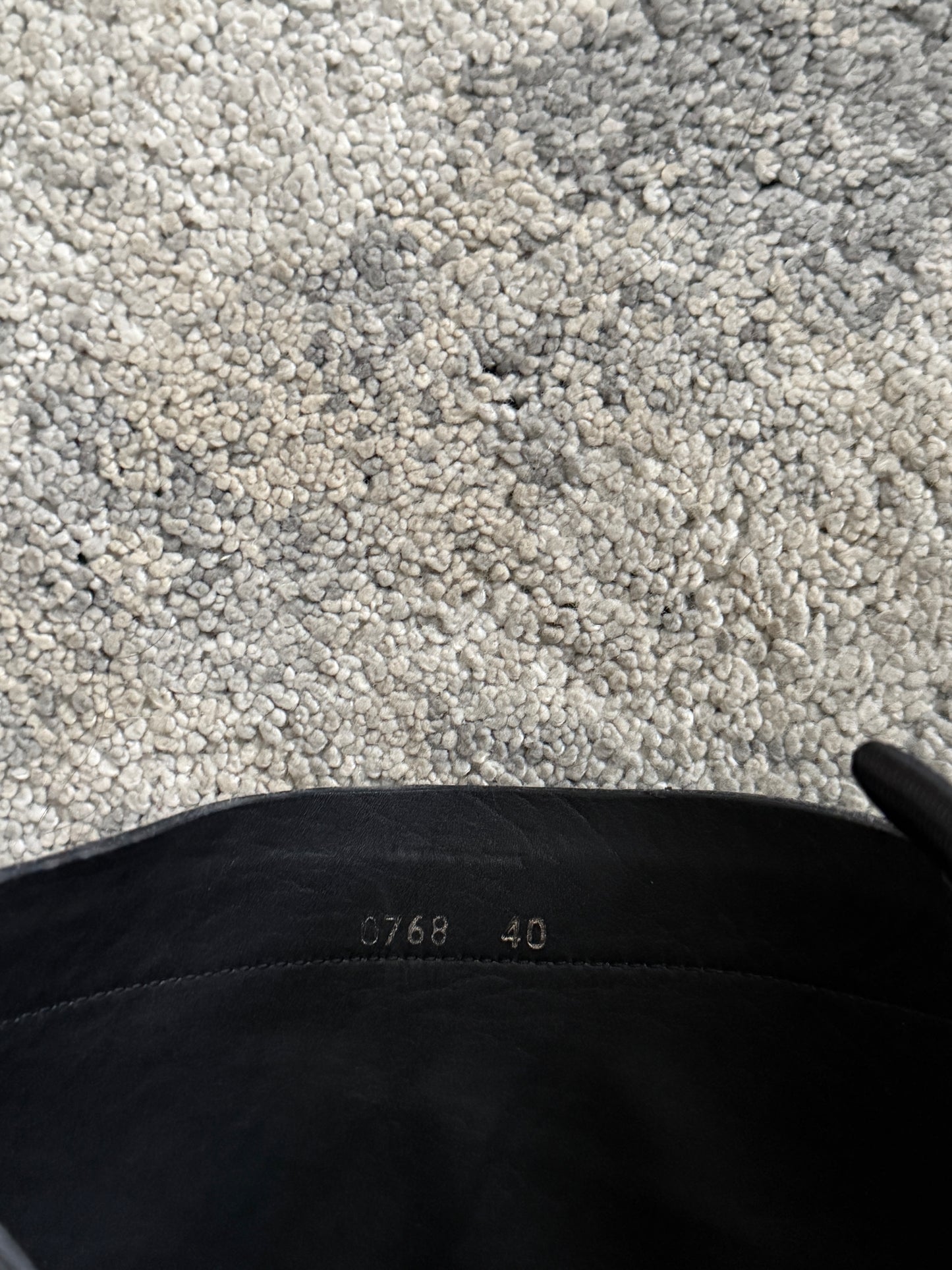 Prada FW2003 combats boots
