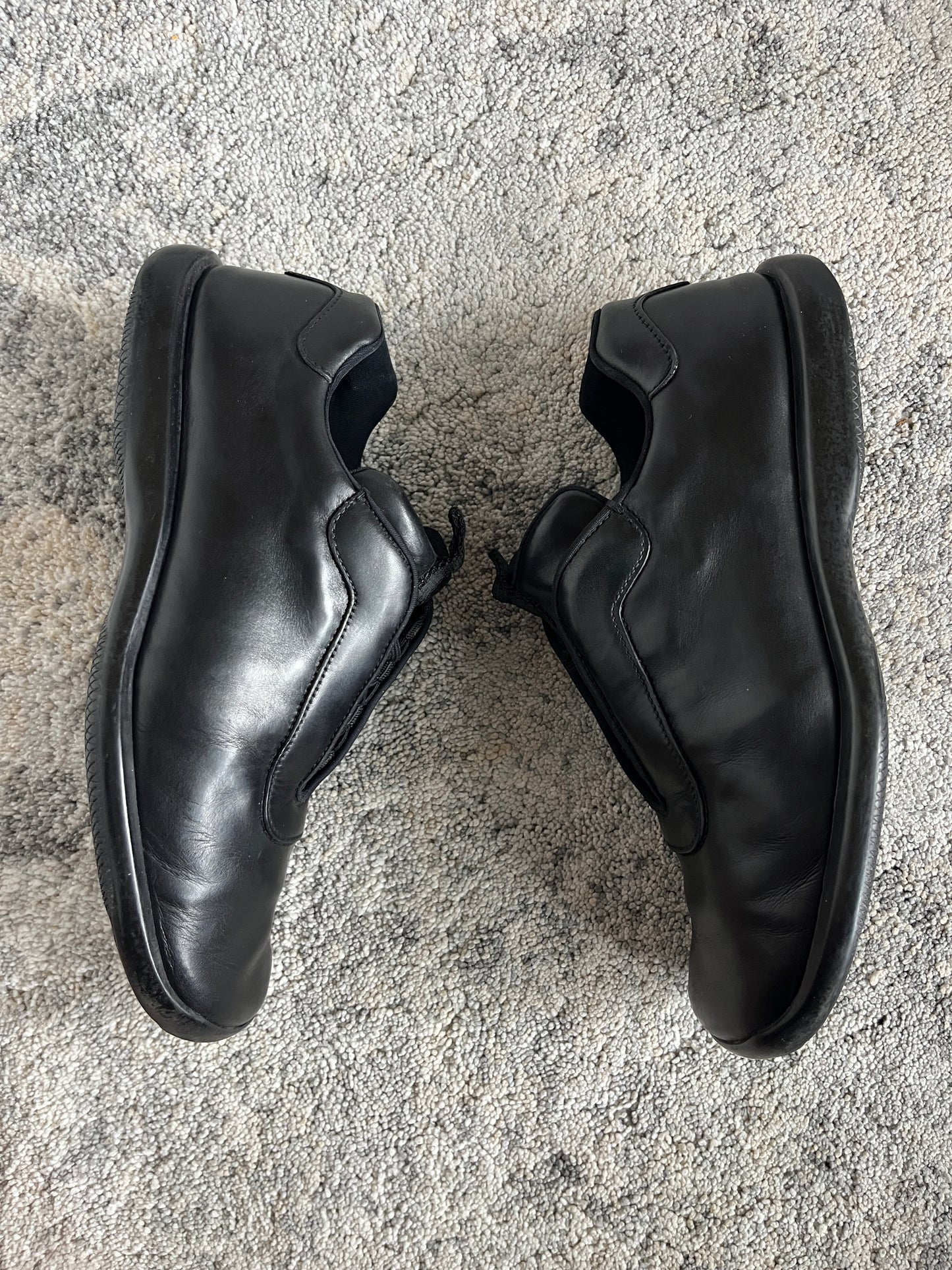 Prada SS2000 leather trainers