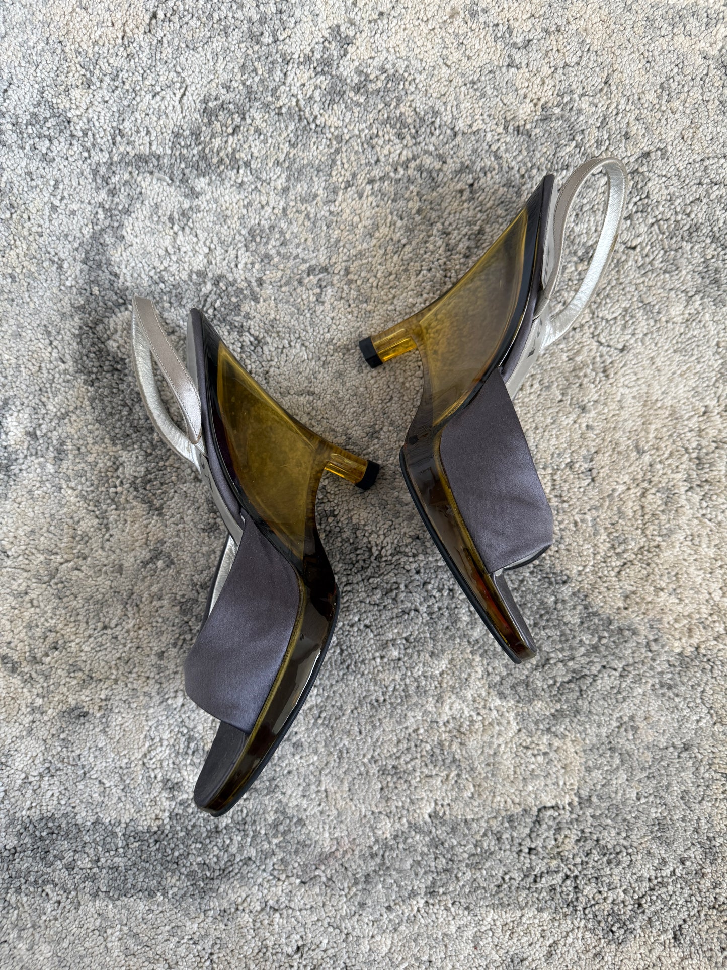 Prada SS1998 glass heels