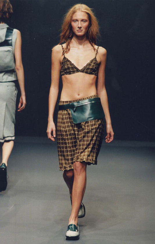 Prada SS1999 leather waist bag